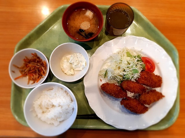 カキフライ定食