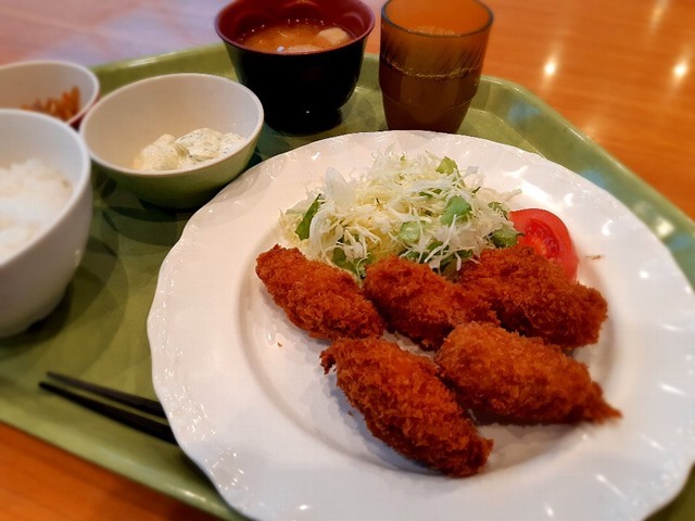 カキフライ定食