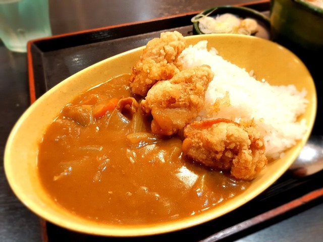 ミニ唐揚カレー