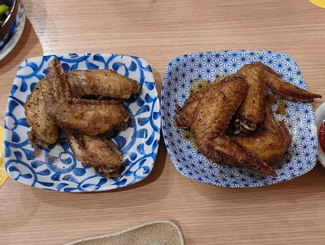 バリテバ（塩味）とバリテバ（秘伝の味）