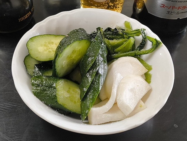 自家製ぬかづけ