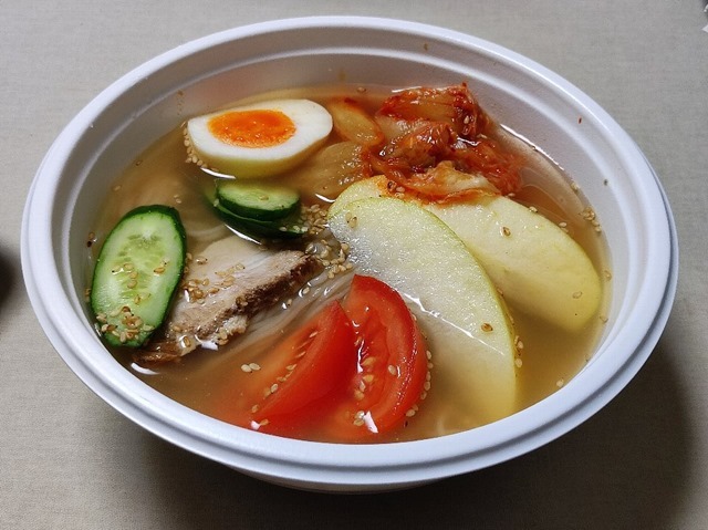 2時間経った冷麺