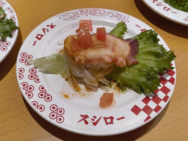 たこのサラダ寿司