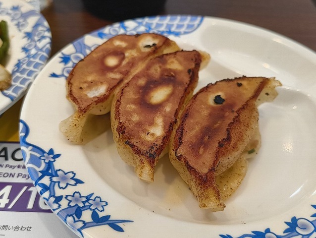 焼餃子3コ