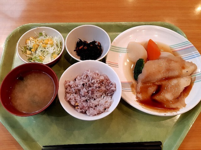 白身魚の照り焼定食