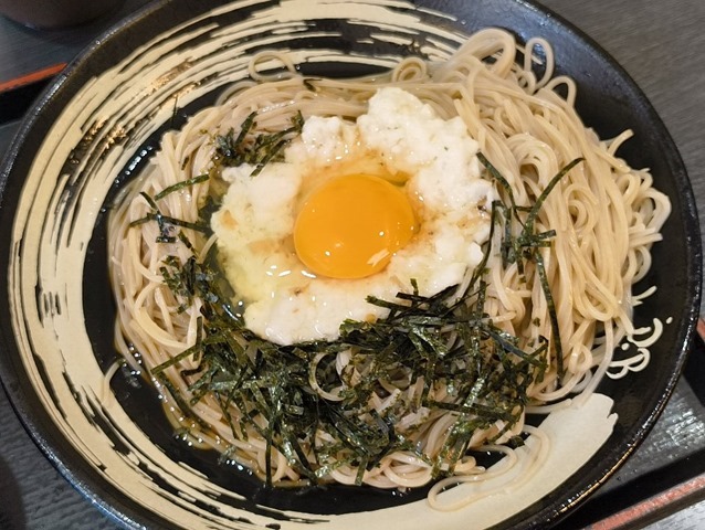 月見芋そば