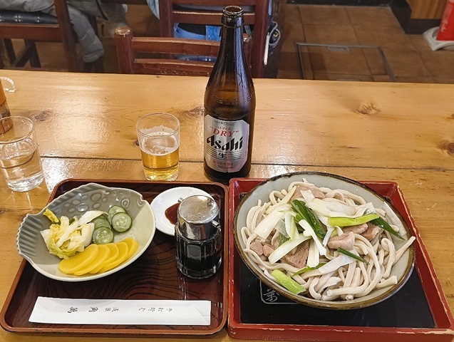 おしんことビールと冷や肉大