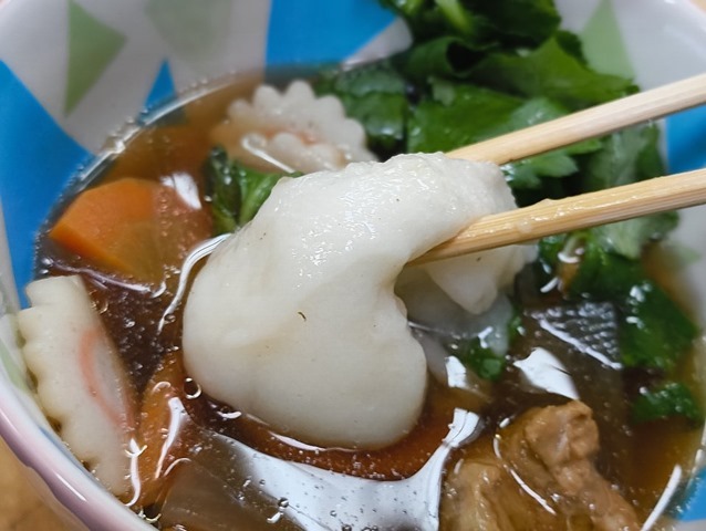 餅は一個の2分の1