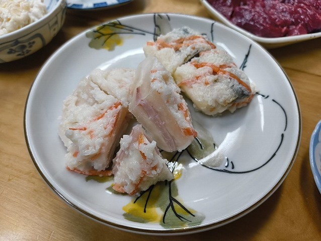 かぶら寿しと大根寿し