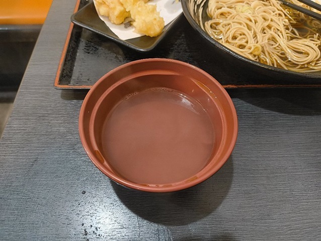 蕎麦湯