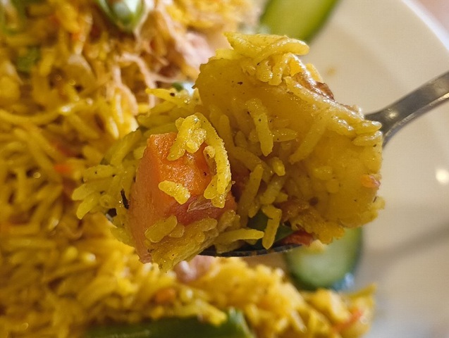 人参とじゃがいもとパスマティライス