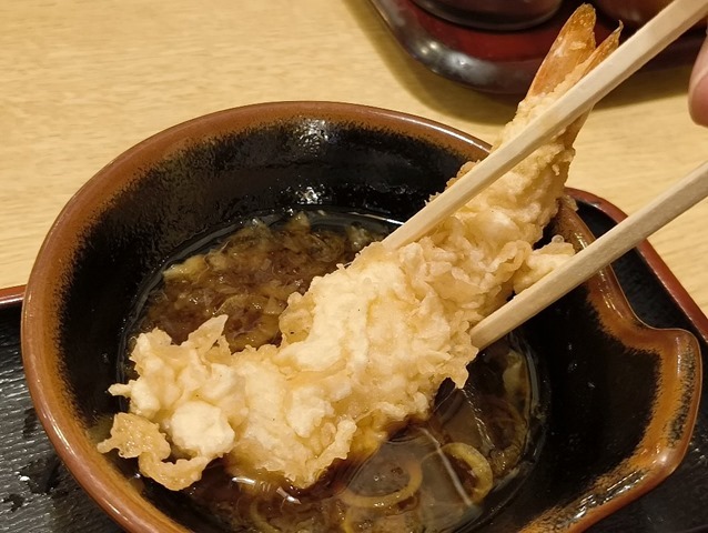 海老天を食う