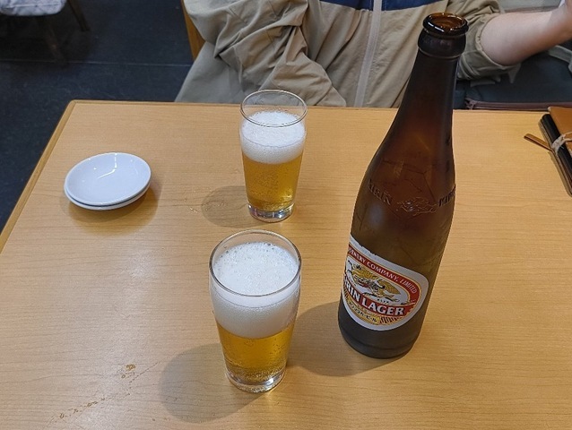 キリンラガーだ