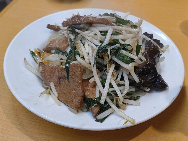レバニラ炒め