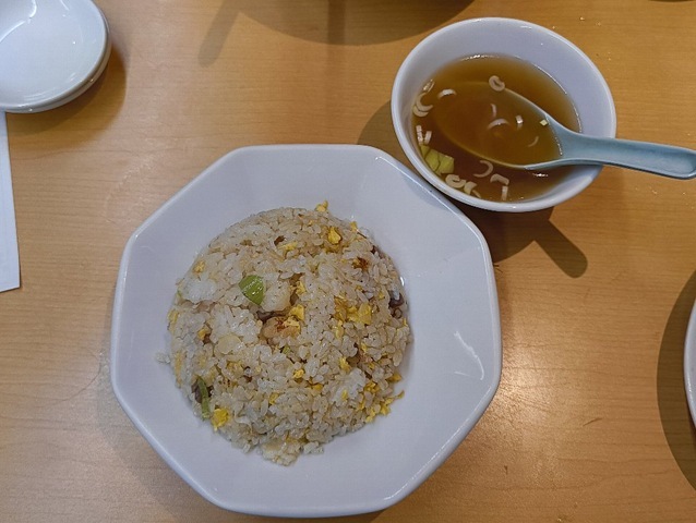 チャーハン とスープ