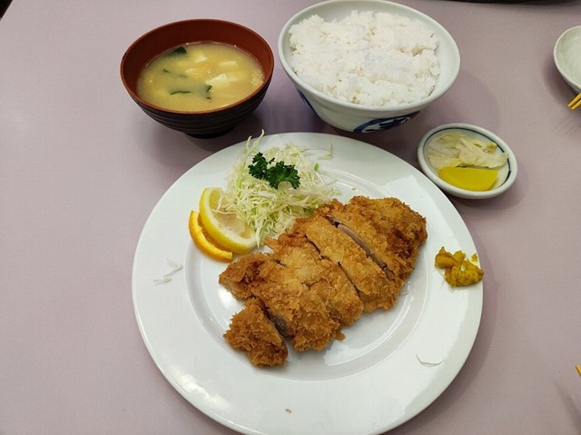 チキンフライ定食