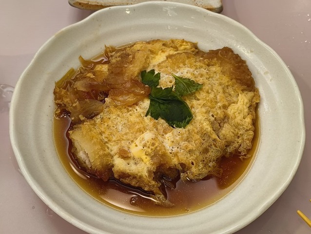 かつ丼の頭