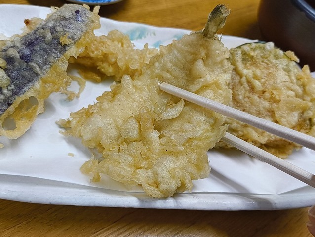 キス天を手繰る