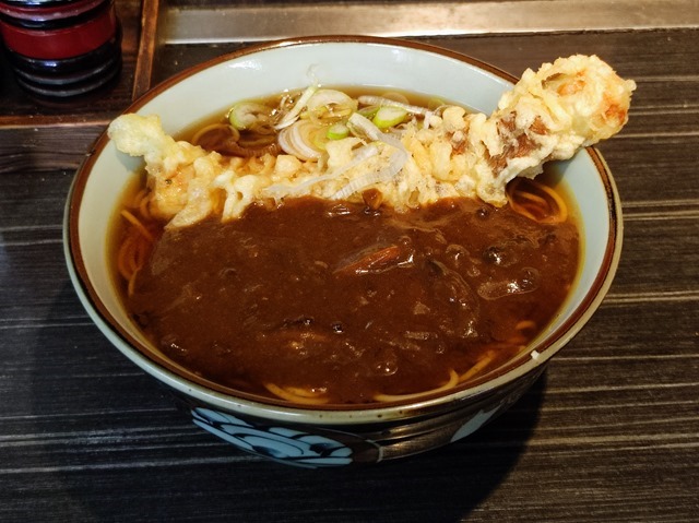 カレーそば＋ちくわ天