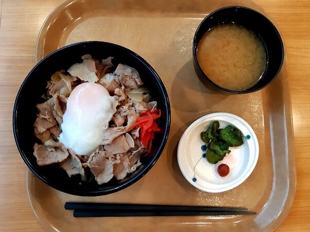 温玉豚丼