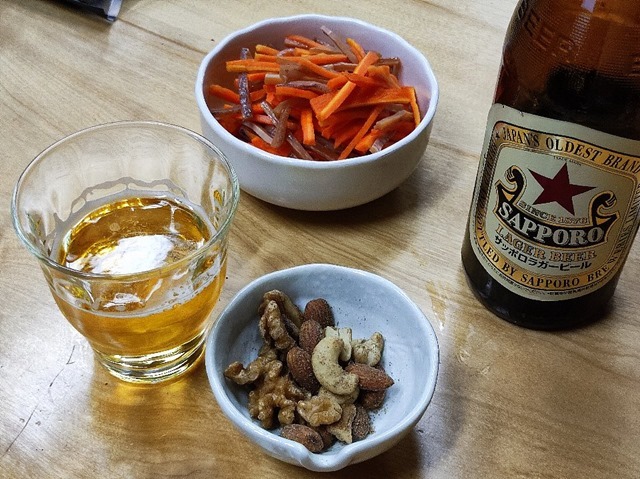いかにんじんとビール