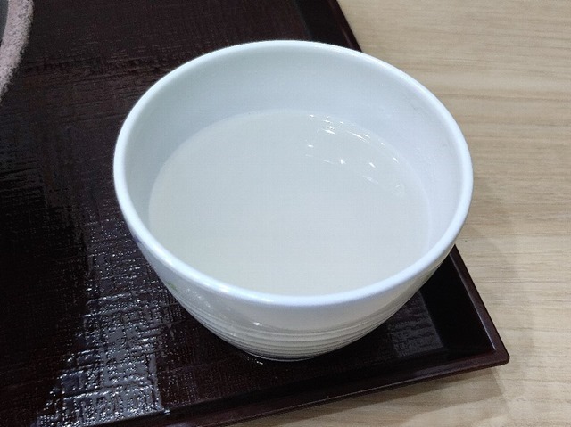 蕎麦湯