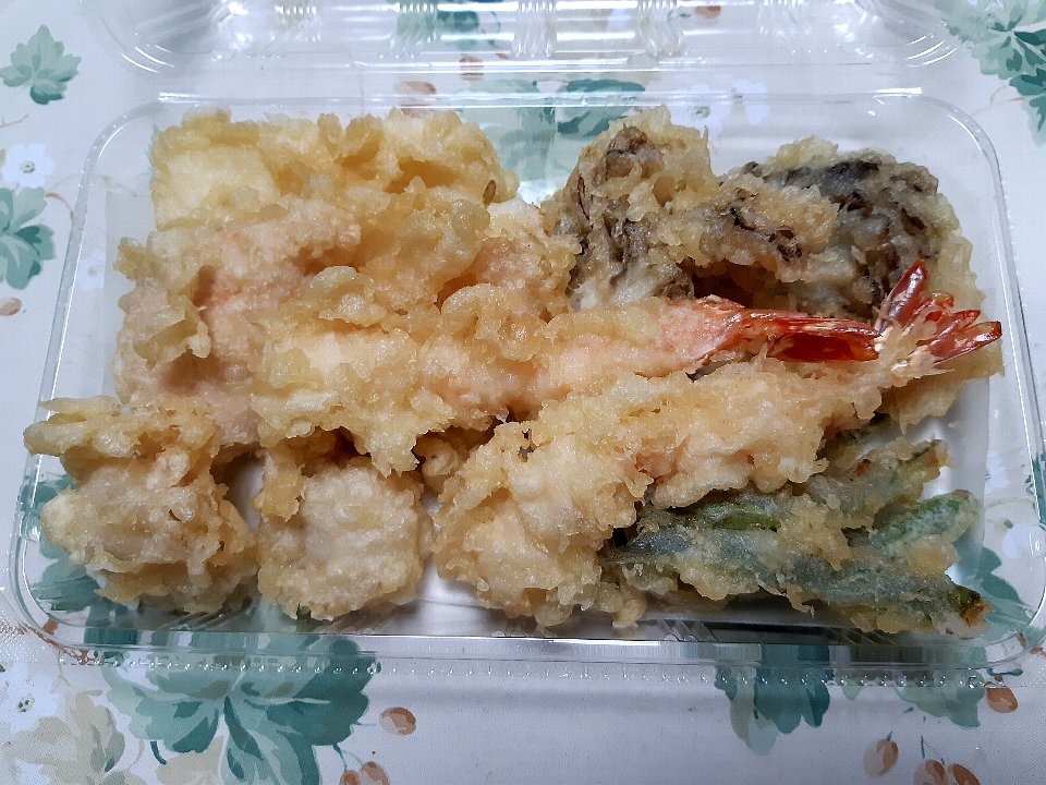 天丼てんや 浅草店 から オールスター天盛り合わせ を買ってきて食べたこと 浅草一丁目 モモログ4