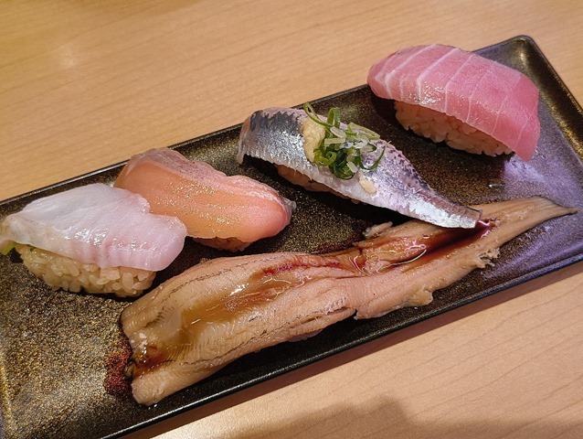 天然魚5種盛り