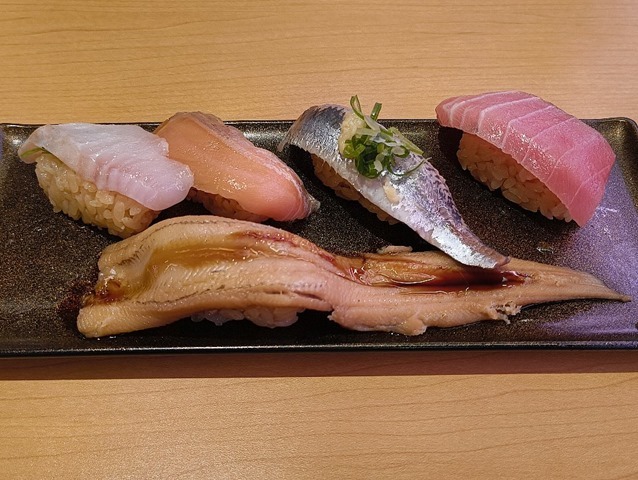 天然魚5種盛り