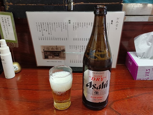 ビールはスーパードライだ