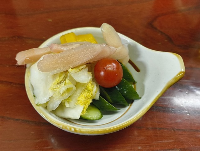 おしんこ盛り合わせ