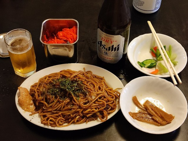 豚バラ焼きそばをもらってみた