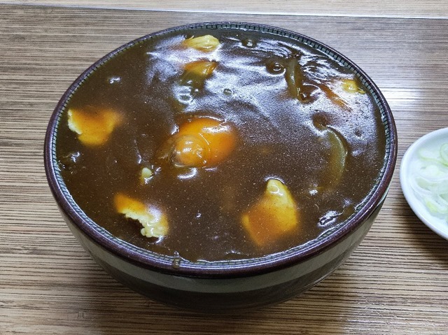 カレー南蛮そば玉落とし