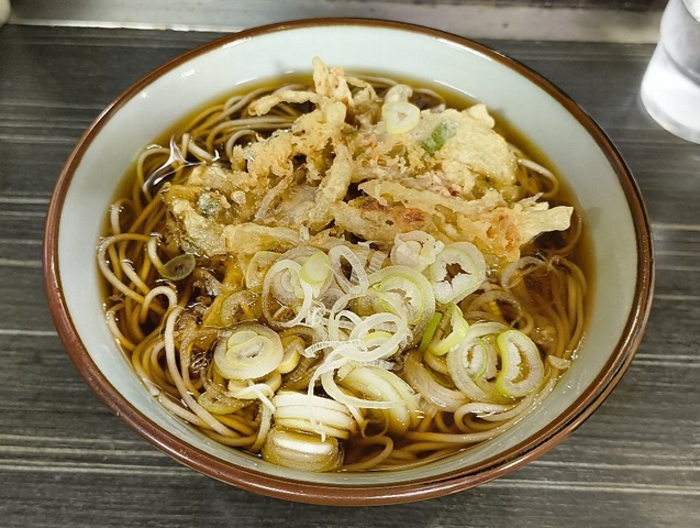 かき揚げそば