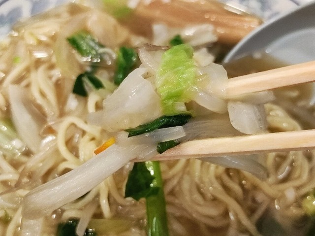 白菜のタンメンだよ
