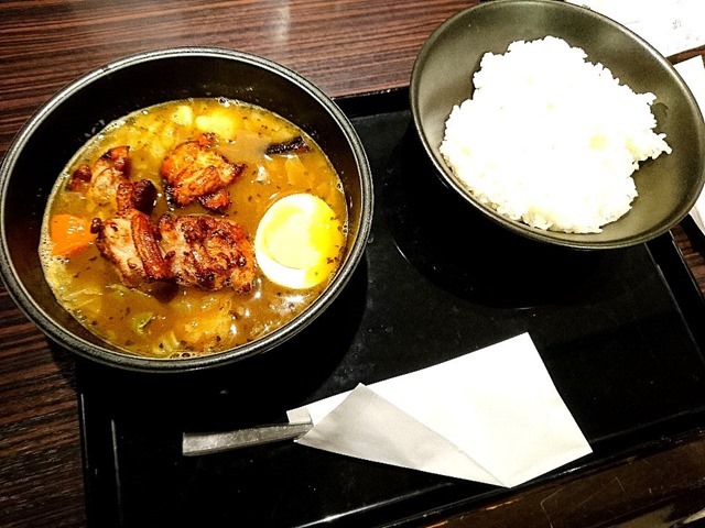 ローストチキン スープカレー