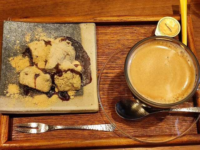 コーヒー・わらび餅セット