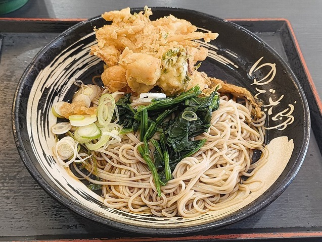 AKEかきあげそば（ぶっかけ）