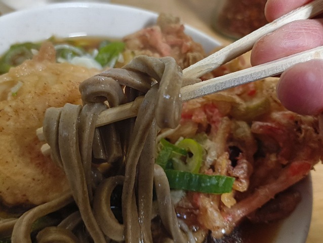 太そばを手繰る
