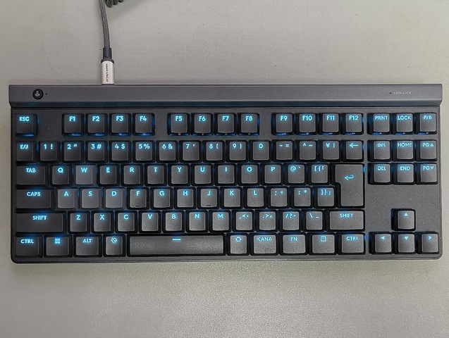 『Logicool G515 RAPID TKL』ロープロファイル ゲーミング キーボードを購入したこと。ゲームはやらないけれど「打っていて気持ちがいい」、それだけでこのキーボードを購入した理由は十分。 ラピッドトリガーの恩恵は謎のままだが（笑）、この指先の快感があれば、仕事もはかどる&hellip;&hellip;かもしれないのである（笑）。