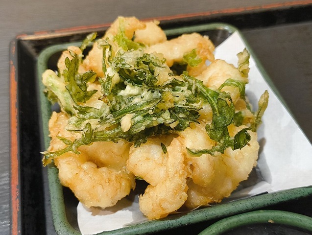 ほぼ海老だけのかきあげ