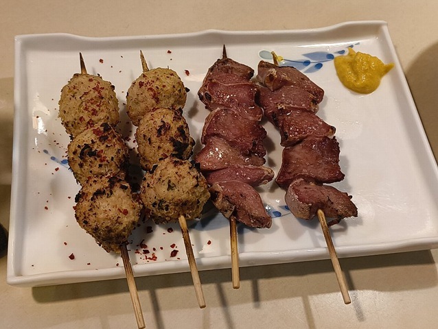 おやじだんごとタンを塩で