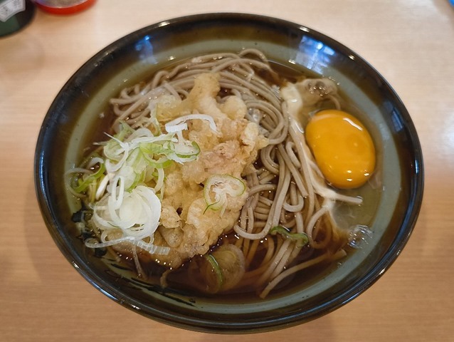 げそ天＋生玉子