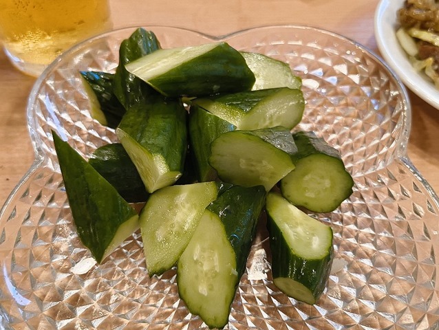 きゅうりの浅漬け