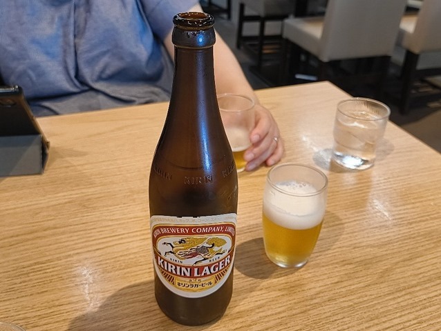 今日のビールはキリンラガー