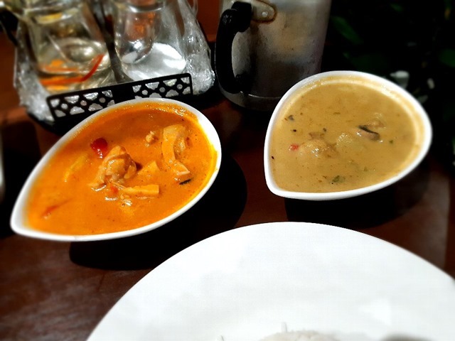 レッドカレー＆グリーンカレー