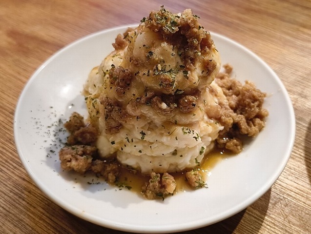 そぼろたっぷり自家製ポテトサラダ