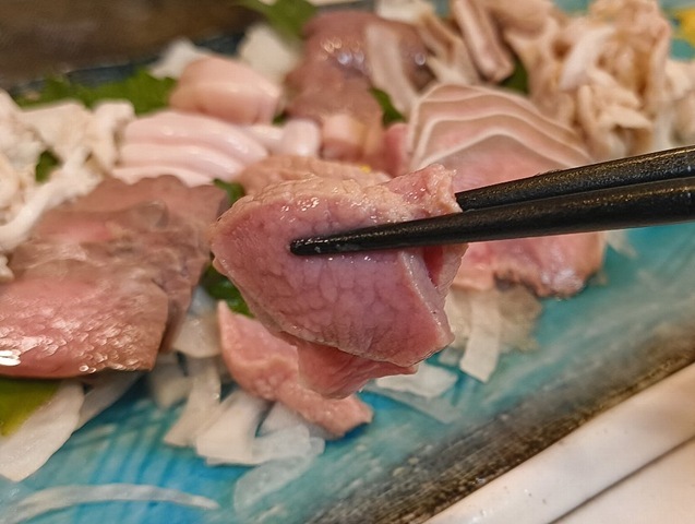 ハツを食う！