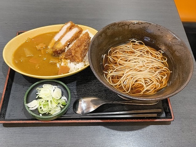 ミニカツカレーセット（かけ）