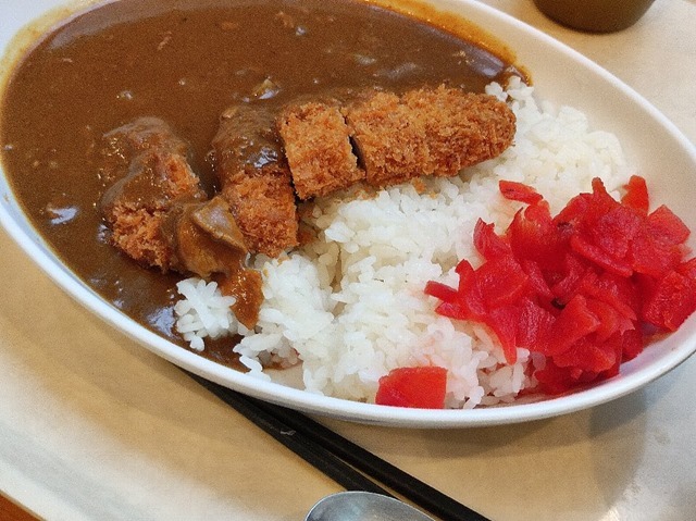 たぷたぷのカツカレー